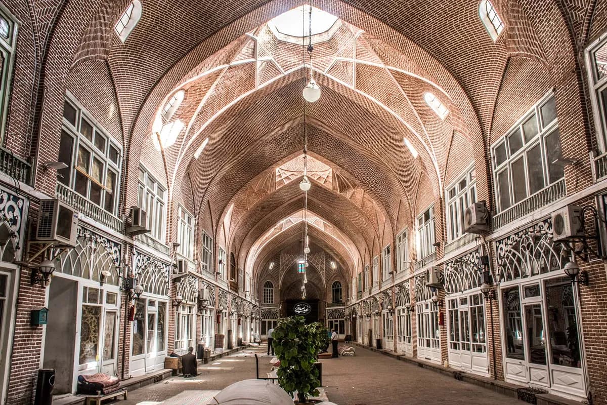 گشت در بازار تبریز