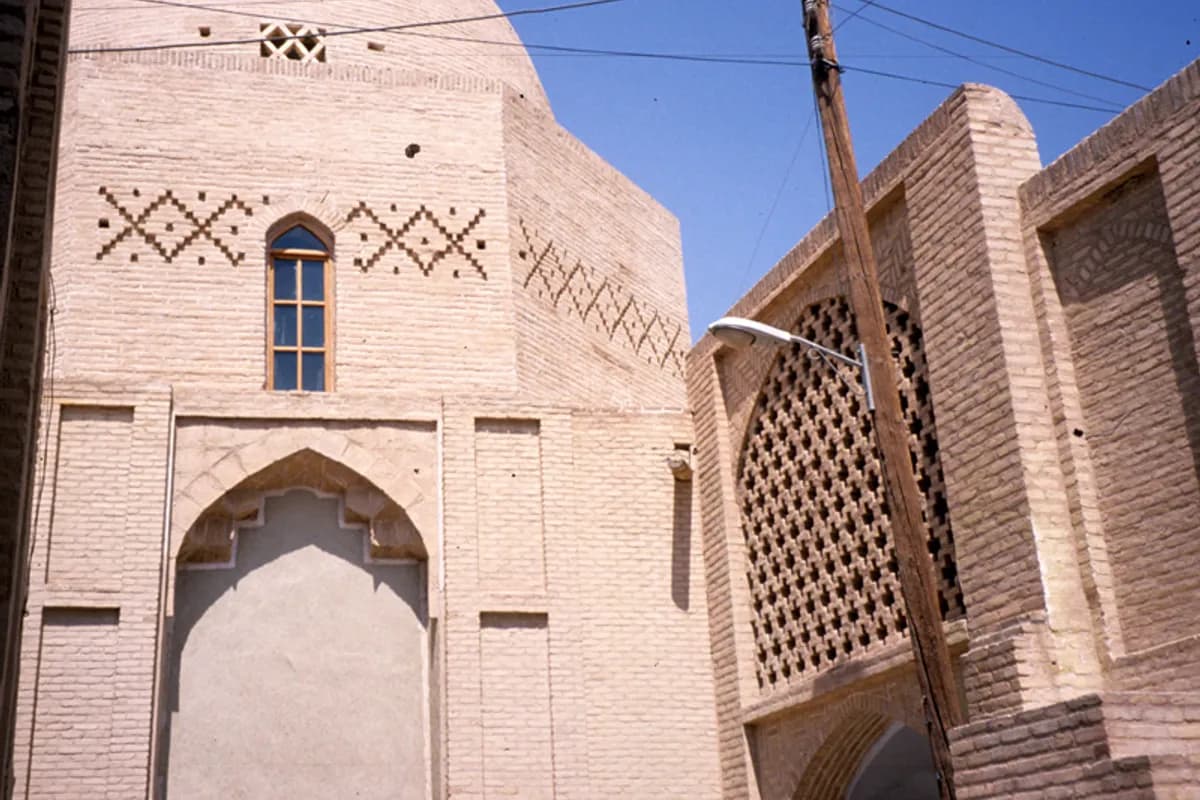 بازدید از مسجد جامع نایین