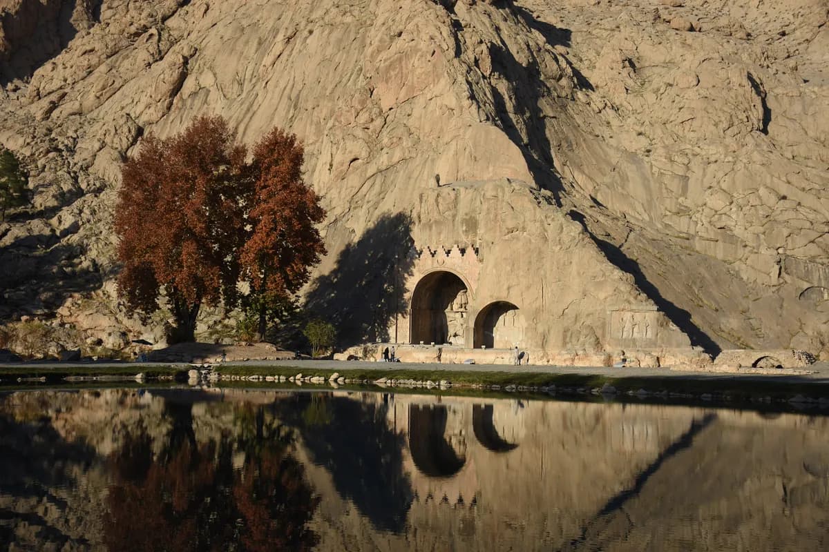 بازدید از طاق بستان