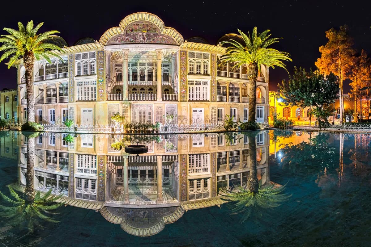 بازدید از باغ ارم