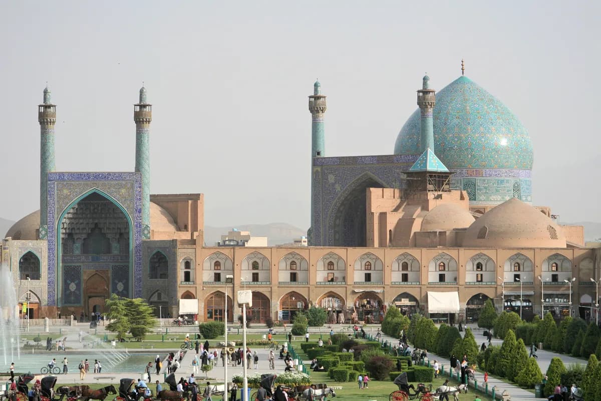 بازدید از مسجد امام اصفهان